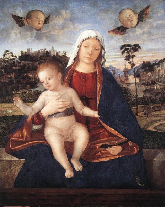 CARPACCIO, Vittore Madonna and Blessing Child fdg oil painting image
